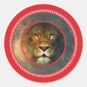 Jesse Tree Lion Sticker