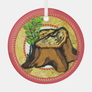 Jesse Tree 'Root of Jesse' 2 Glass Tree Decoration