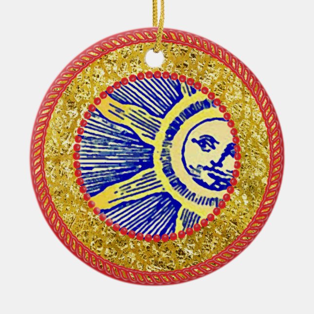 Jesse Tree Sun Ornament #3 (Front)