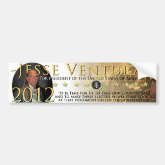 Jesse Ventura - Old School 1776 Bumper Sticker