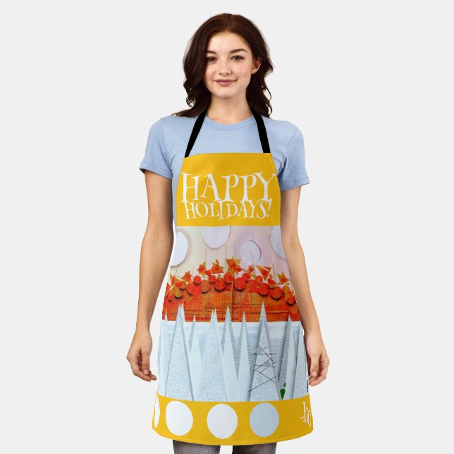 JESSICA ANNE FRANK "WINTER"  APRON (Worn)
