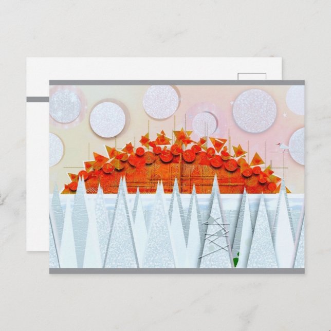 JESSICA ANNE FRANK "WINTER" Thank You Card (Front/Back)