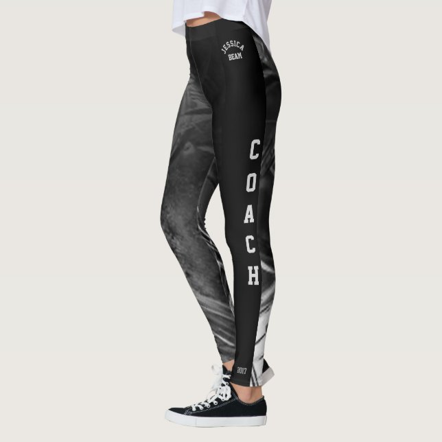 "Jessica" Coach Gymnastics Leggings (Left)