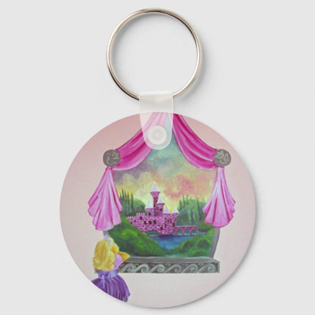 Jessica Cruz Princess Dreams Key Ring (Front)