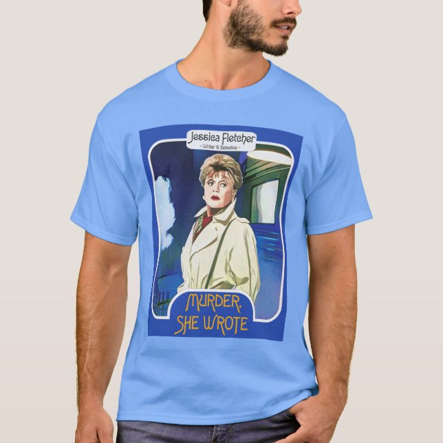 Jessica Fletcherrading Card Murder She Wrote Fan A T-Shirt (Front)