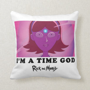 Jessica - I Am A Time God Cushion