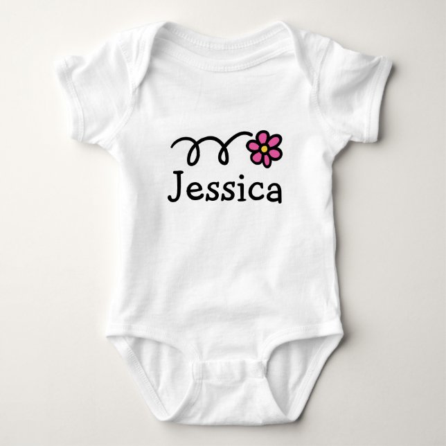 Jessica T-Shirt Baby Bodysuit (Front)
