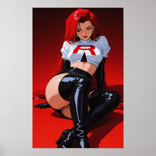Jessie team rocket poster (Front)