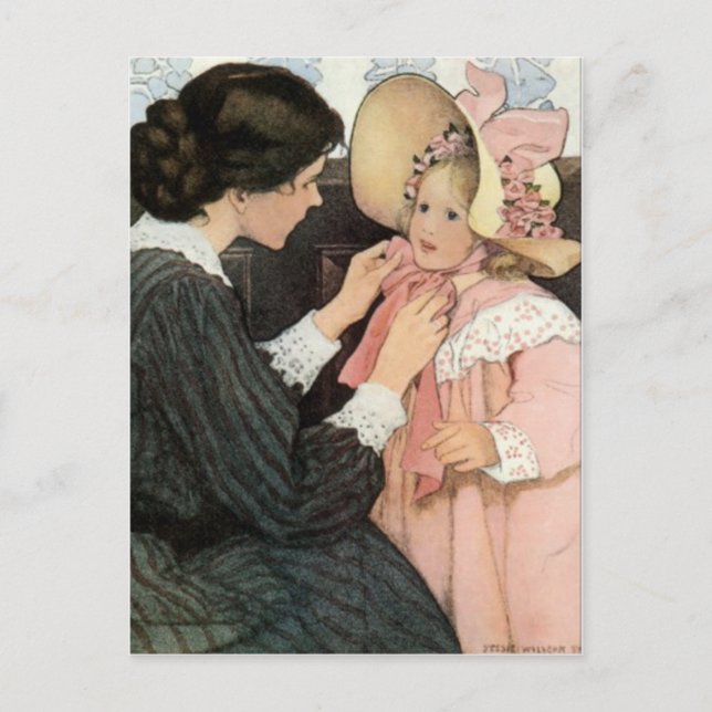 Jessie Willcox Smith Mother Child Mother's Day Postcard (Front)