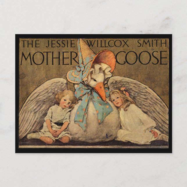Jessie Willcox Smith’s Mother Goose Postcard (Front)
