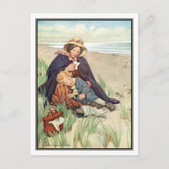 Jessie Willcox Smith - The Seaside Postcard (Front)