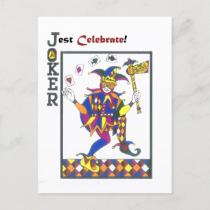 Jest Celebrate Postcard