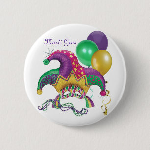 Jester 6 Cm Round Badge