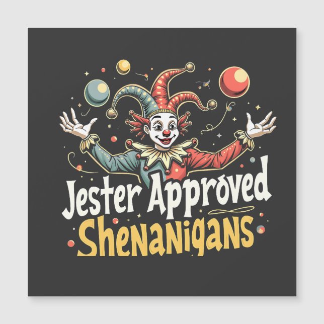 Jester Approved Shenanigans Circus Clown  (Front)