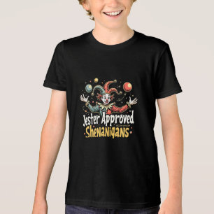 Jester Approved Shenanigans Circus Clown Tri-Blend Shirt