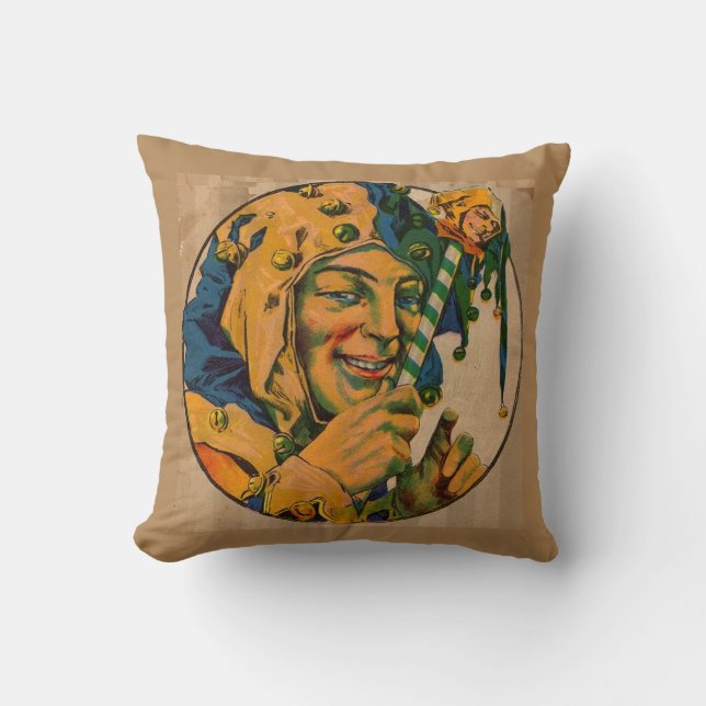 jester from the 1920s cushion (Front)