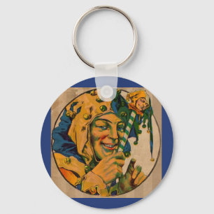 jester from the 1920s key ring