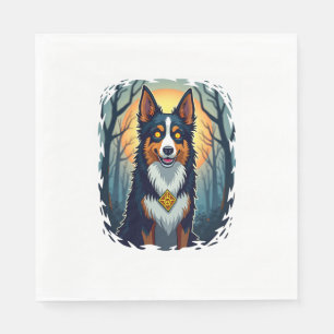Jester Jack Russell Napkin