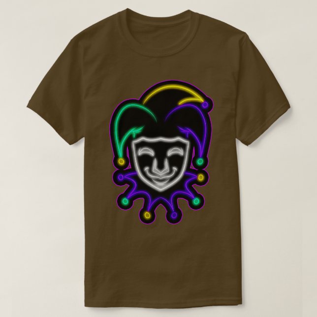 Jester Outline For T-Shirt (Design Front)
