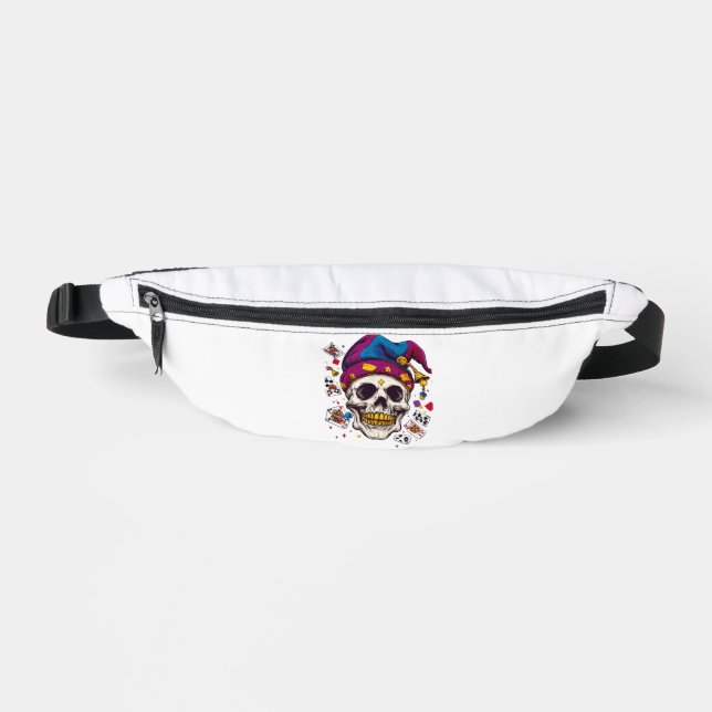 Jester Skull Trickster Bum Bags (Front)