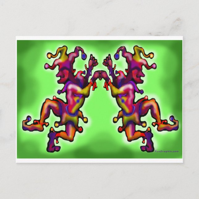 Jesters Postcard (Front)