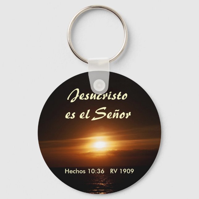 Jesucristo es el Señor (Llavero) Key Ring (Front)