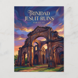 Jesuit Ruins of Trinidad Paraguay Postcard