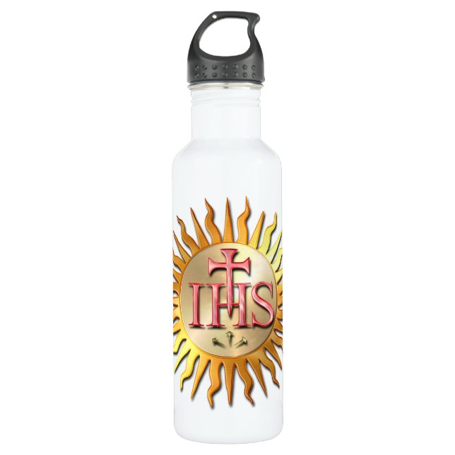 Jesuit Seal 710 Ml Water Bottle (Front)
