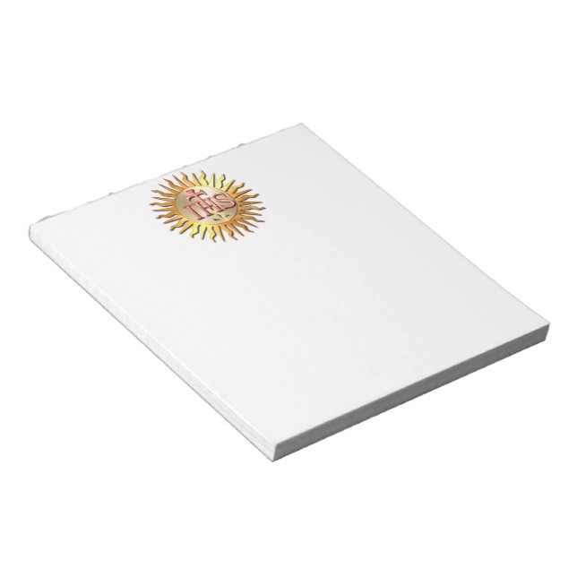 Jesuit Seal Notepad (Angled)