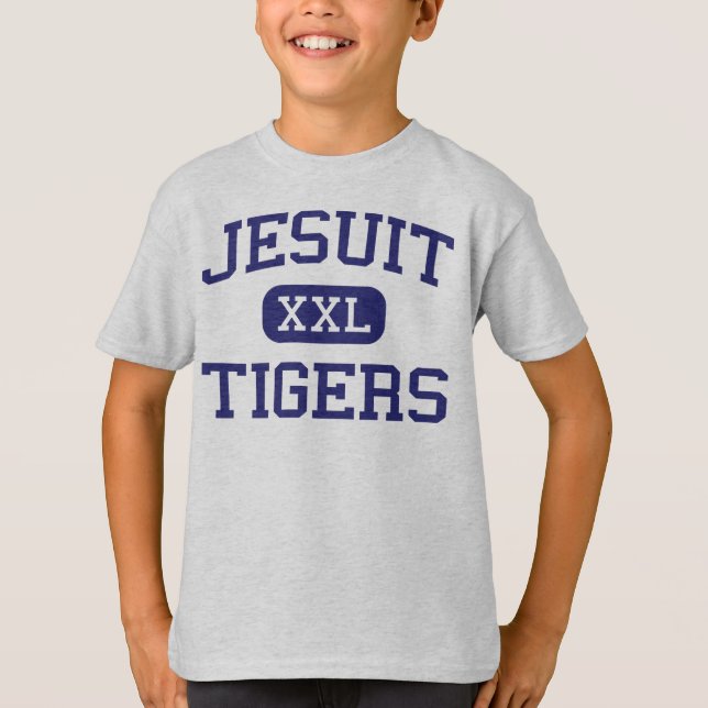 Jesuit - Tigers - High School - Tampa Florida T-Shirt (Front)
