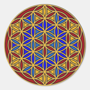 Jesus07 Classic Round Sticker