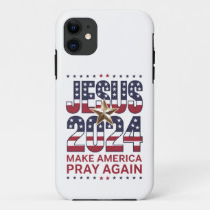 Jesus 2024 Make America Pray Again Case-Mate iPhone Case