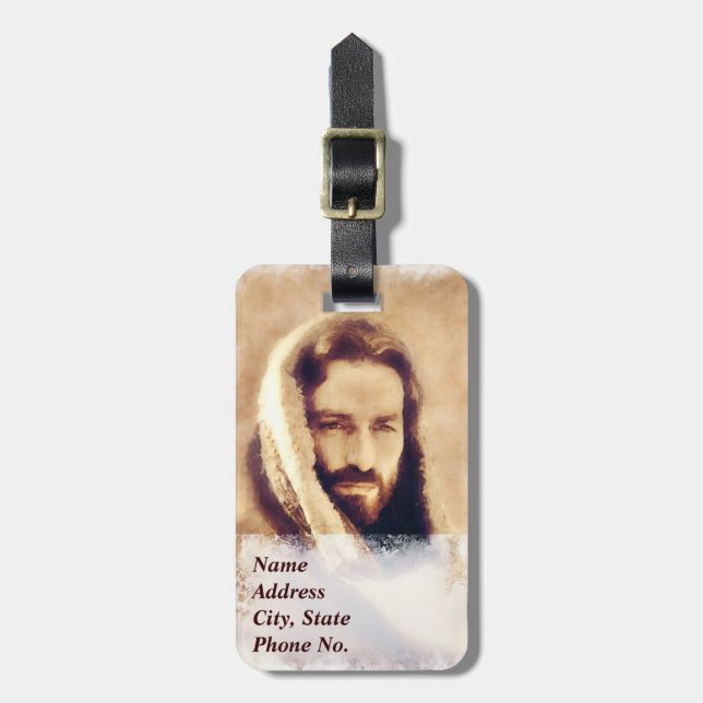 Jesus AA Luggage Tag Options (Front Vertical)