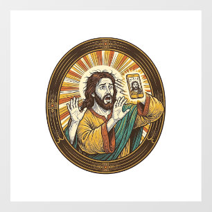 Jesus Accidental Front Camera Double Chin Selfie E