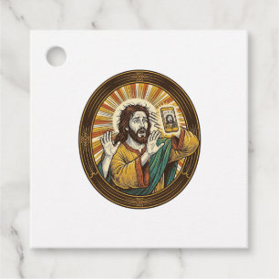 Jesus Accidental Front Camera Double Chin Selfie E Favour Tags