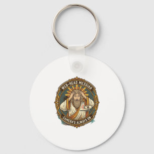 Jesus Accidental Video On Bedhead Morning Meeting Key Ring