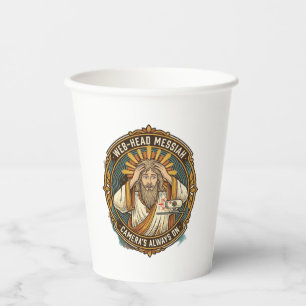 Jesus Accidental Video On Bedhead Morning Meeting  Paper Cups