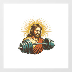 Jesus Accidentally Adding Too Much Weight Gym Fail