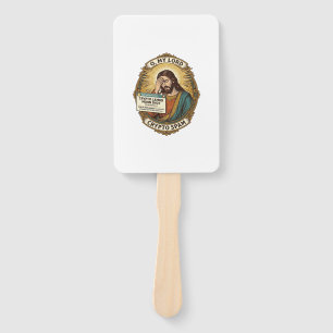 Jesus Added Spam Crypto Group Chat Annoyance Humou Hand Fan