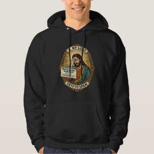 Jesus Added Spam Crypto Group Chat Annoyance Humou Hoodie