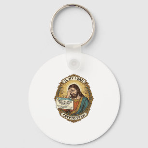 Jesus Added Spam Crypto Group Chat Annoyance Humou Key Ring