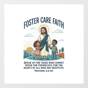 Jesus Adoption Foster Care Graphic Tee Christian A