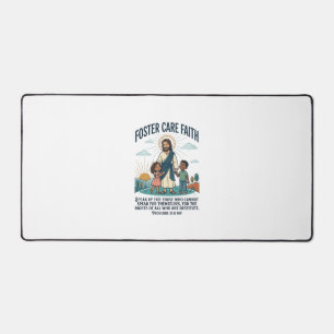 Jesus Adoption Foster Care Graphic Tee Christian A Desk Mat