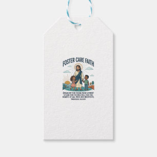 Jesus Adoption Foster Care Graphic Tee Christian A Gift Tags