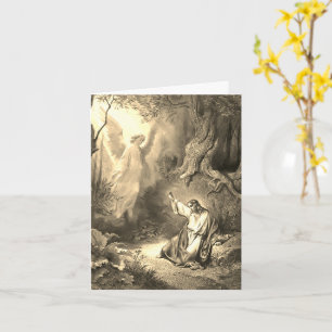 Jesus Agony In The Garden Art Note Card