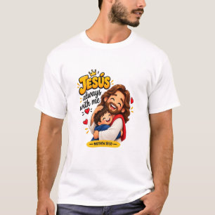 Jesus Always With Me. T-Shirt