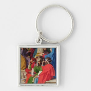 Jesus Among the Doctors Key Ring