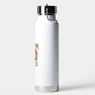 Jesus and Baseball Vintage Christian Shirt Water Bottle