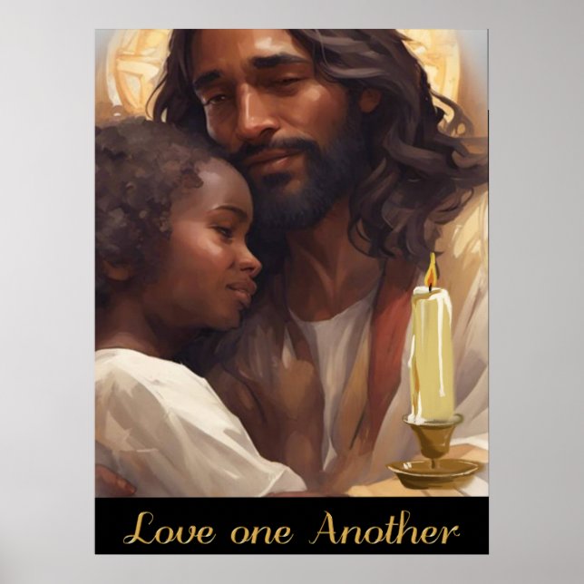 Jesus and Child Christian Poser Poster (Front)