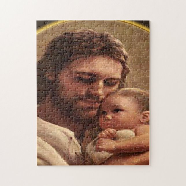 Jesus and child jigsaw puzzle (Vertical)